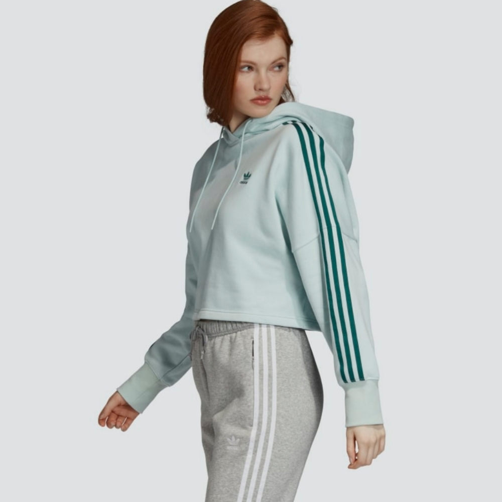 adidas Originals Cropped Hoodie - Picture 5 of 7